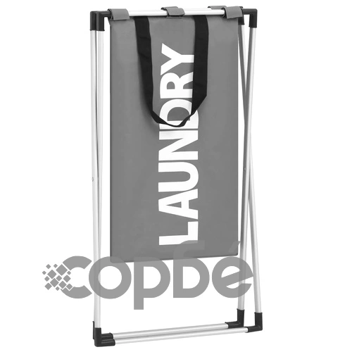 Кош за сортиране на пране, сив ➤ топ цена ➤ sorbe.bg