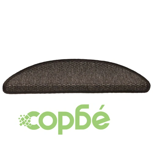 Самозалепващи стелки за стълби сизал 15 бр 56x17x3 см антрацит ➤ топ цена ➤ sorbe.bg