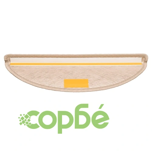 Самозалепващи стелки за стълби вид сизал 15бр 56x17x3см пясъчни ➤ топ цена ➤ sorbe.bg