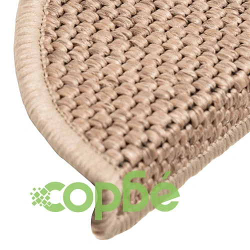 Самозалепващи стелки за стълби вид сизал 15бр 56x17x3см пясъчни ➤ топ цена ➤ sorbe.bg