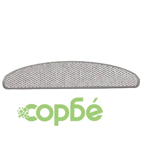 Стелки за стълби, сизалена визия, 15 бр, 65x21x4 см, платина ➤ топ цена ➤ sorbe.bg