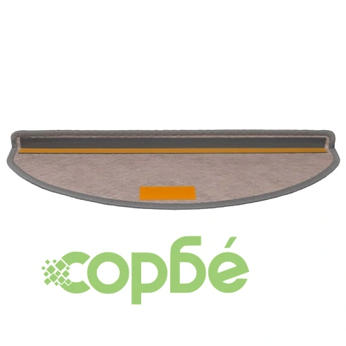 Стелки за стълби, сизалена визия, 15 бр, 65x21x4 см, платина ➤ топ цена ➤ sorbe.bg