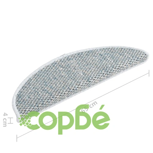 Самозалепващи стелки за стълби вид сизал 15 бр 65x21x4 см сини ➤ топ цена ➤ sorbe.bg