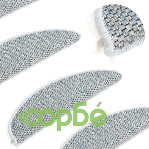 Самозалепващи стелки за стълби вид сизал 15 бр 65x21x4 см сини ➤ топ цена ➤ sorbe.bg