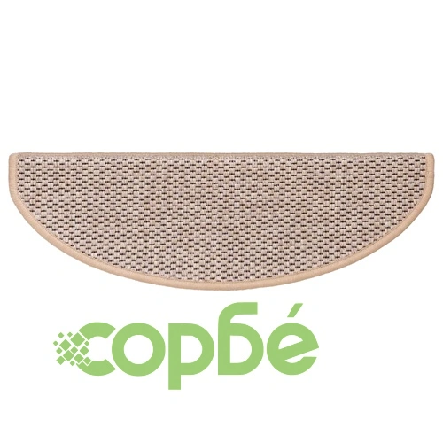 Стелки за стълби, вид сизал, 15 бр, 65x21x4 см, светлобежови ➤ топ цена ➤ sorbe.bg