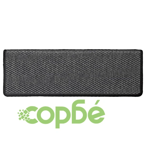 Самозалепващи стелки за стълби сизал 15 бр 65x21x4 см антрацит ➤ топ цена ➤ sorbe.bg