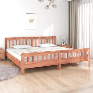 Рамка за легло, тиково дърво масив, 200x200 см