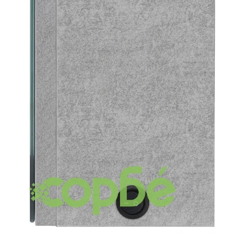 LED шкаф с огледало за баня, бетонно сив, 50x13x70 см ➤ топ цена ➤ sorbe.bg