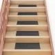 Самозалепващи стелки за стълби, 15 бр, 60x25 см, сиви