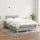 Боксспринг легло с матрак, светлосиво, 120x190 см, плат