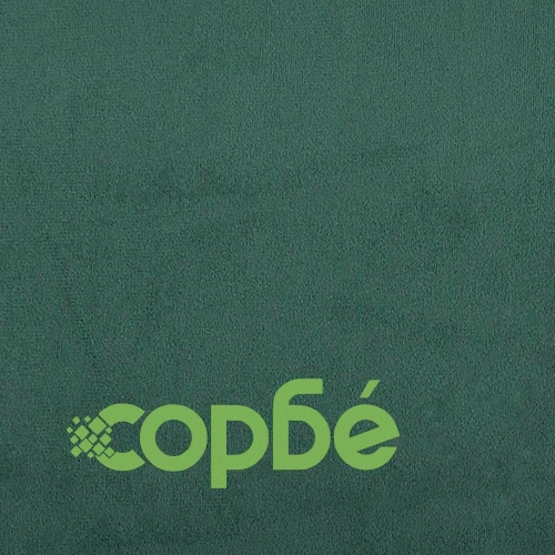 Релаксиращ стол, тъмнозелен, кадифе ➤ топ цена ➤ sorbe.bg