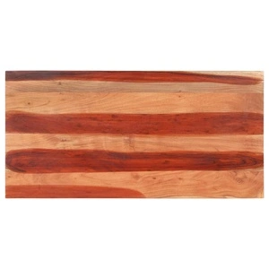 Плот за маса, 120x60x(2,5-2,7) см, акациево дърво масив