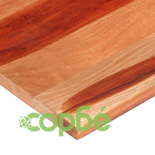 Плот за маса, 120x60x(2,5-2,7) см, акациево дърво масив ➤ топ цена ➤ sorbe.bg