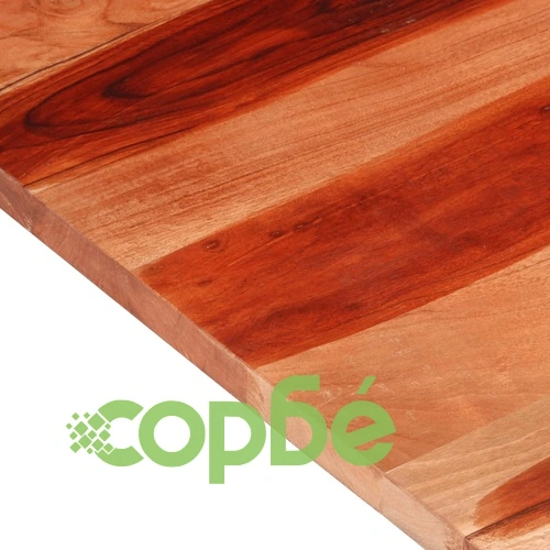 Плот за маса, 120x60x(2,5-2,7) см, акациево дърво масив ➤ топ цена ➤ sorbe.bg
