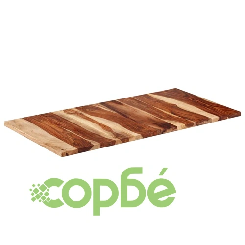 Плот за маса, 120x60x(2,5-2,7) см, акациево дърво масив ➤ топ цена ➤ sorbe.bg