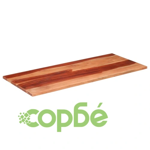 Плот за маса, 140x60x(2,5-2,7) см, регенерирано дърво масив ➤ топ цена ➤ sorbe.bg