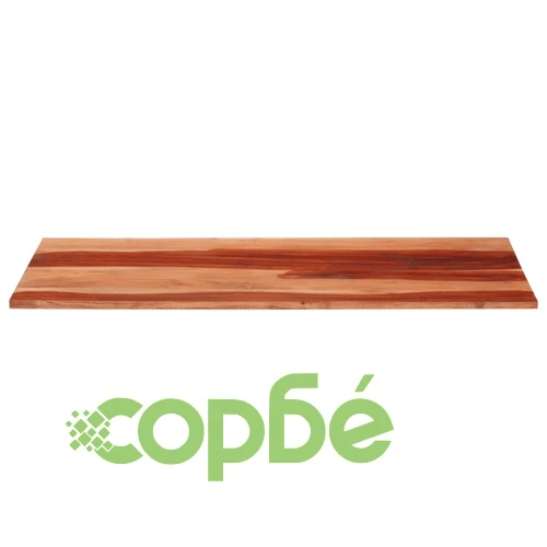 Плот за маса, 140x60x(2,5-2,7) см, регенерирано дърво масив ➤ топ цена ➤ sorbe.bg