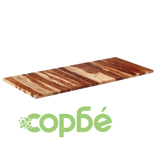 Плот за маса, 140x60x(2,5-2,7) см, регенерирано дърво масив ➤ топ цена ➤ sorbe.bg