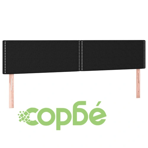 Боксспринг легло с матрак и LED, черно, 120x190 см, плат ➤ топ цена ➤ sorbe.bg