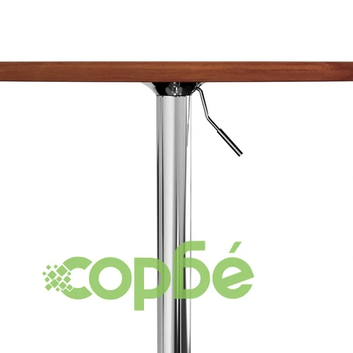 Бар маса, тъмнокафяво , 60x89,5 см, дъб масив ➤ топ цена ➤ sorbe.bg