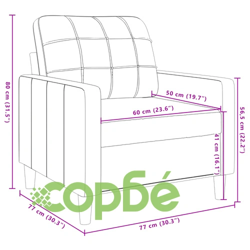 Мека мебел от 3 части с възглавници и болстери светлосив кадифе ➤ топ цена ➤ sorbe.bg