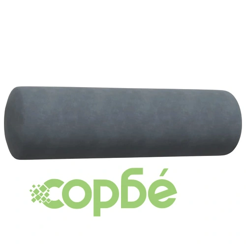 Мека мебел от 3 части с възглавници и болстери тъмносив кадифе ➤ топ цена ➤ sorbe.bg