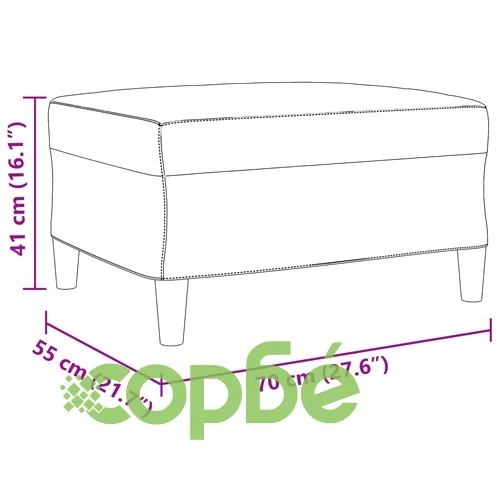 Мека мебел от 3 части с възглавници и болстери син кадифе ➤ топ цена ➤ sorbe.bg