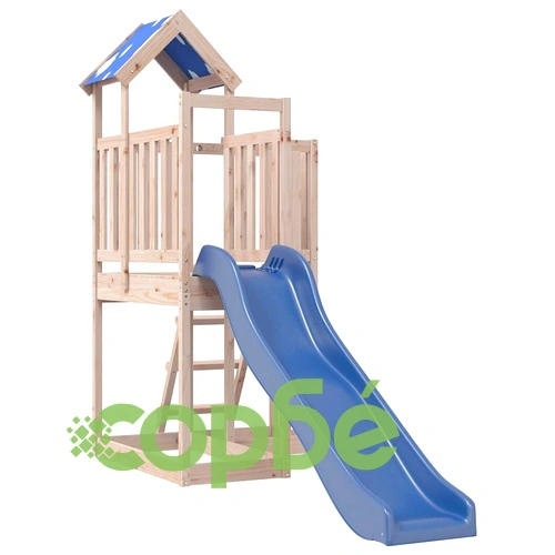 Комбинирано детско съоръжение за игра на открито, бор масив ➤ топ цена ➤ sorbe.bg