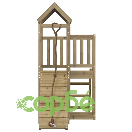 Комбинирано детско съоръжение за игра, импрегниран бор ➤ топ цена ➤ sorbe.bg