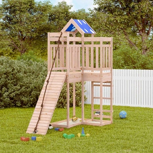 Комбинирано детско съоръжение за игра на открито, бор масив