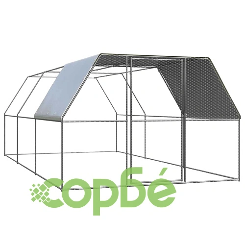 Клетка за пилета, 3x6x2 м, поцинкована стомана ➤ топ цена ➤ sorbe.bg