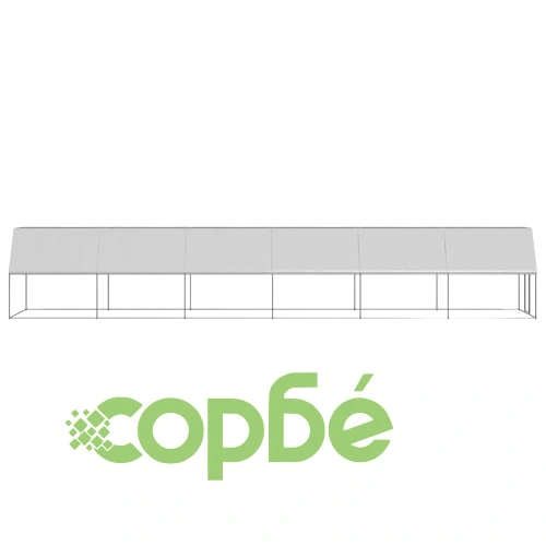 Клетка за пилета, 2x12x2 м, поцинкована стомана ➤ топ цена ➤ sorbe.bg