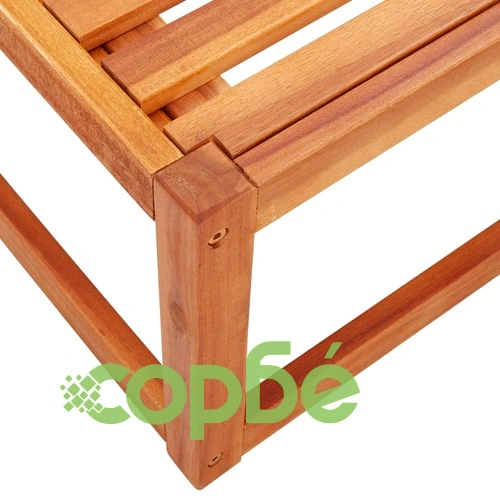 Градински комплект от 8 дивана с възглавници, дърво, акация и въже ➤ топ цена ➤ sorbe.bg