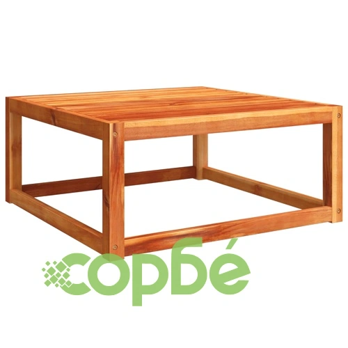 Градински комплект дивани, 7 части, с възглавници, дърво, акация и въже ➤ топ цена ➤ sorbe.bg