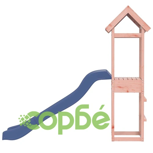 Комбинирано детско съоръжение, масивна дугласка дървесина ➤ топ цена ➤ sorbe.bg