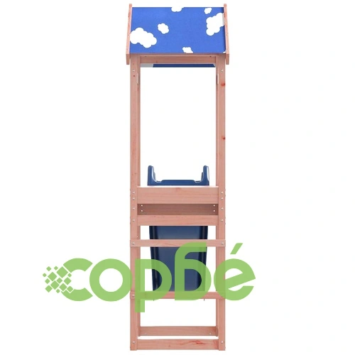 Комбинирано детско съоръжение, масивна дугласка дървесина ➤ топ цена ➤ sorbe.bg