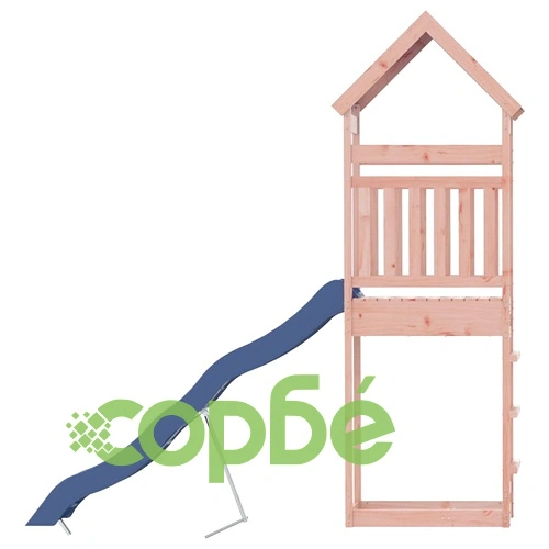 Комбинирано детско съоръжение, масивна дугласка дървесина ➤ топ цена ➤ sorbe.bg