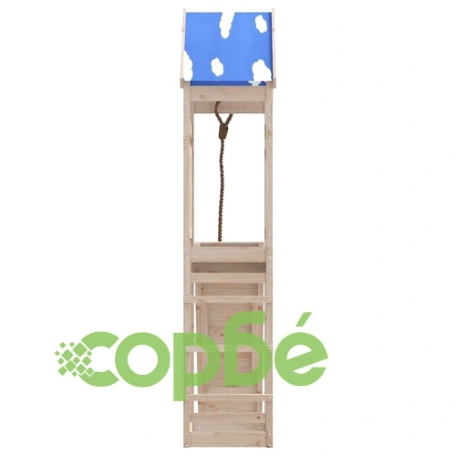 Комбинирано детско съоръжение за игра на открито, бор масив ➤ топ цена ➤ sorbe.bg