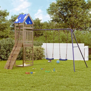 Комбинирано детско съоръжение за игра, импрегниран бор