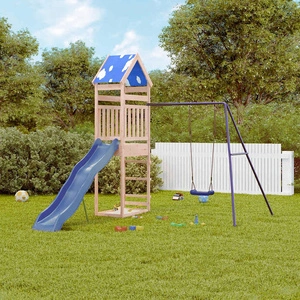 Комбинирано детско съоръжение за игра на открито, бор масив