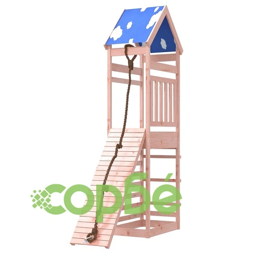 Комбинирано детско съоръжение, масивна дугласка дървесина ➤ топ цена ➤ sorbe.bg