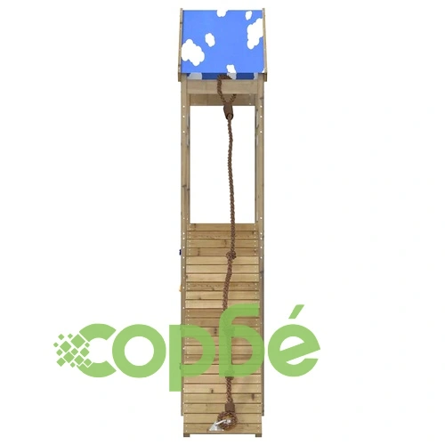 Комбинирано детско съоръжение за игра, импрегниран бор ➤ топ цена ➤ sorbe.bg