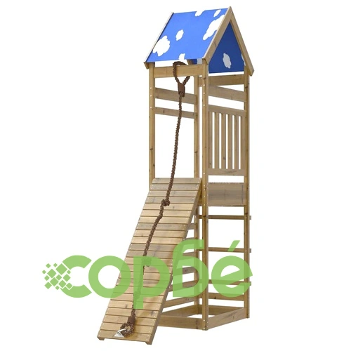 Комбинирано детско съоръжение за игра, импрегниран бор ➤ топ цена ➤ sorbe.bg