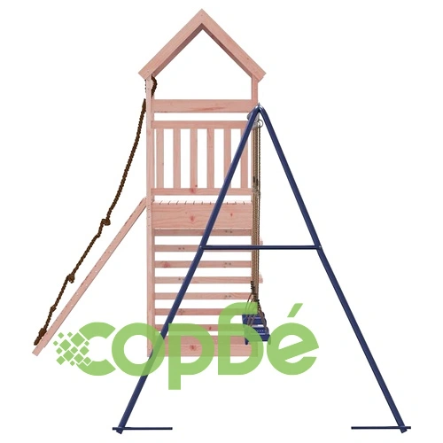 Комбинирано детско съоръжение, масивна дугласка дървесина ➤ топ цена ➤ sorbe.bg