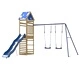 Комбинирано детско съоръжение за игра, импрегниран бор
