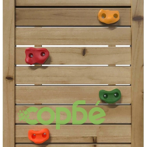 Комбинирано детско съоръжение за игра, импрегниран бор ➤ топ цена ➤ sorbe.bg