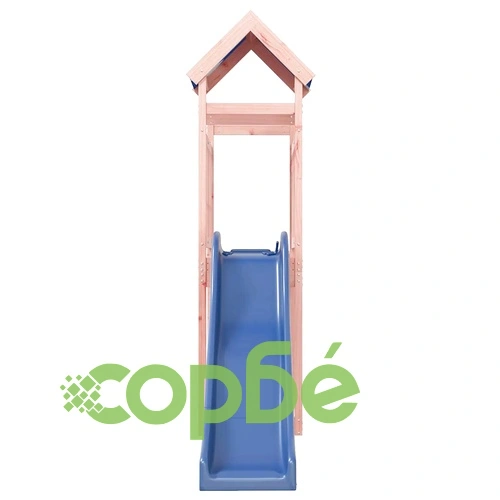 Комбинирано детско съоръжение, масивна дугласка дървесина ➤ топ цена ➤ sorbe.bg