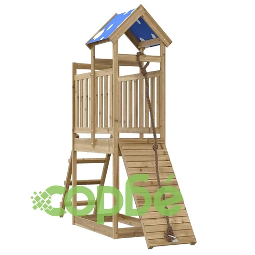 Комбинирано детско съоръжение за игра, импрегниран бор ➤ топ цена ➤ sorbe.bg