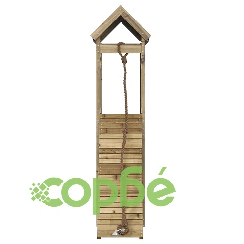 Комбинирано детско съоръжение за игра, импрегниран бор ➤ топ цена ➤ sorbe.bg