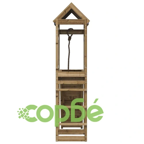 Комбинирано детско съоръжение за игра, импрегниран бор ➤ топ цена ➤ sorbe.bg